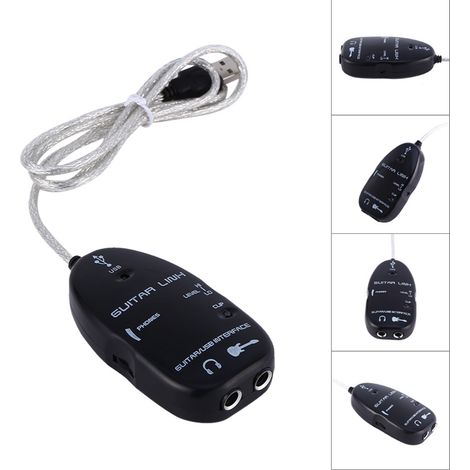 Gitarren-zu-USB-Audio-Interface-Kabel für PC-Aufnahmen (1/5)