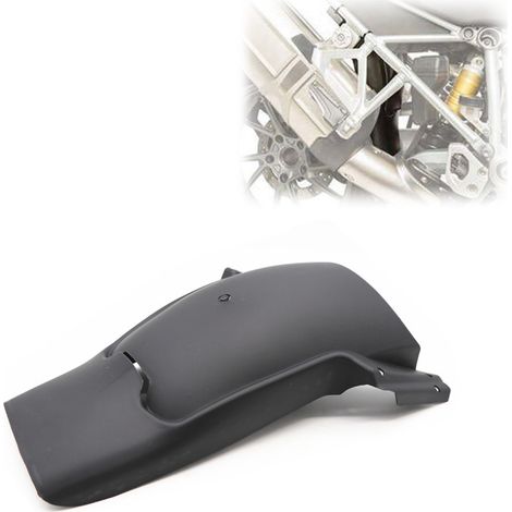 Compatible with BMW R1200GS and R1250GS ADV models, these modified motorcycles feature extended rear fenders and mud flaps.