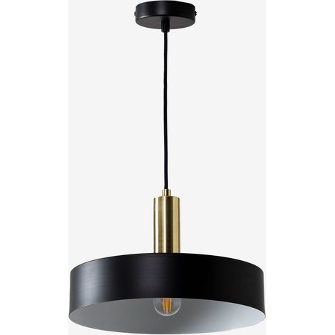 SKLUM Deckenlampe aus Eisen (Ø30 cm) Berien Schwarz                                  