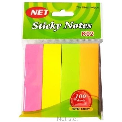 Neon-Index-Registerkarten 4x100K