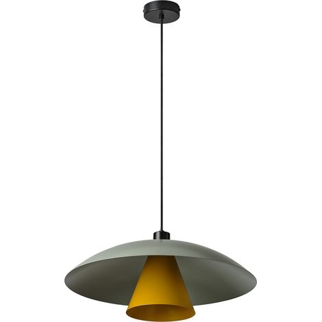 Decor Flying Mushroom Pendant Pendant E27 Green (1/5)