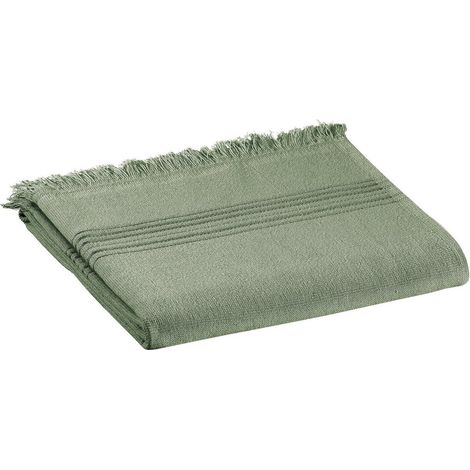 Drap de Hammam Serviette de Bain et de Plage pour Sauna et Voyage Coloris Thym 90 x 180 cm - PANGIVO