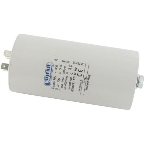 Condensador UNIVERSAL 100uF Long. (mm): 120