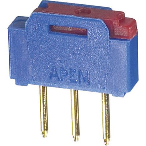 APEM NK236H NK236H Schiebeschalter 12 V/AC 0.5 A 1 x Ein/Ein 1 St.