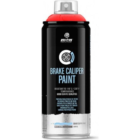 Bombe de peinture étriers de freins - rouge - 400ml - MTN Pro