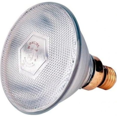 1 Lampe infrarouge PAR38, 175W, culot E27, 240V, usage chauffage