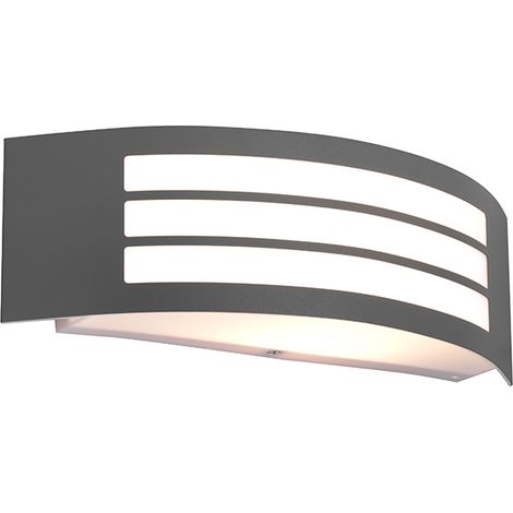Moderne Wandleuchte dunkelgrau IP44 - Sapphire Deluxe