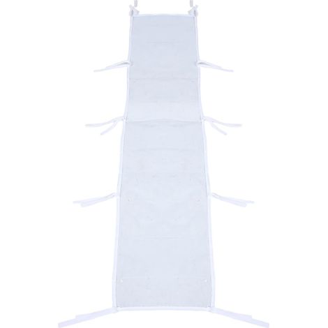 Gouttière de pluie pour tente pliante - 3 m de long - Gouttière de pluie résistante aux intempéries avec sangles - Canal d'évacuation de l'eau étanche pour événements, fêtes sur terrasse (1/5)