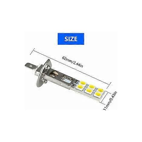 20 Stück H1 6000K Superweiß 80W LED-Scheinwerferlampen-Set Nebelscheinwerfer