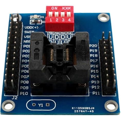 Ersatz für Programmiersitz und Brennerhalterung des STM8S 8L TSSOP20 Programmiergeräts