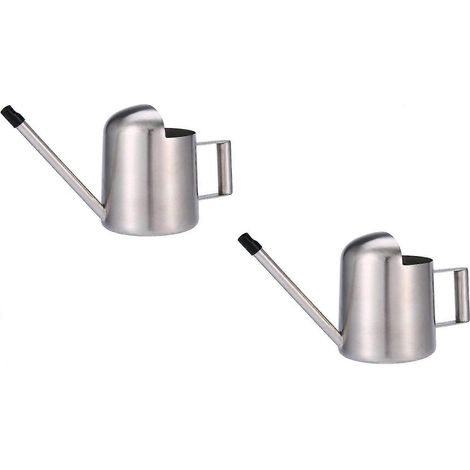 Lot de 2 arrosoirs en acier inoxydable de 300 ml (11 oz) (1/5)