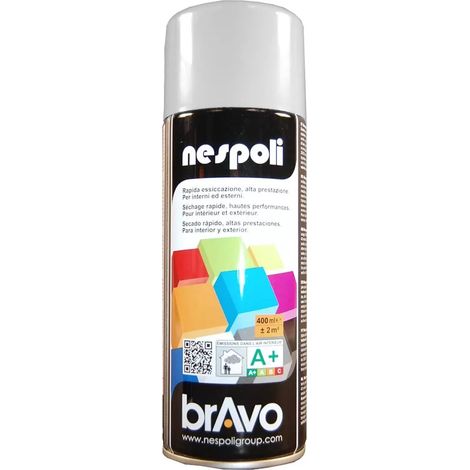 Aérosol peinture professionnelle gris clair 400 ml, NESPOLI