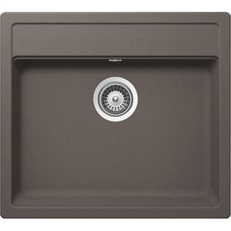 Schock Einbaubecken Cristadur Mono N-100 A Silverstone SIL Exzenterbedienung (1/3)