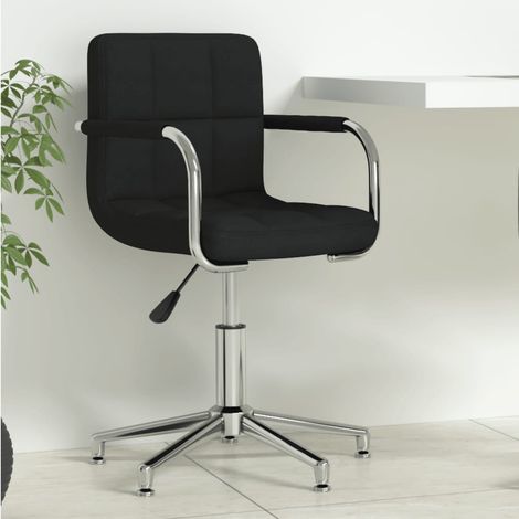 Bürostuhl Drehbar Schwarz Stoff vidaXL (1/5)
