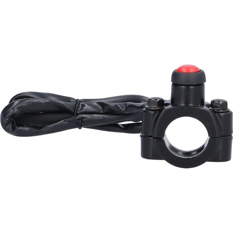 Lenkerschalter, langlebiger, rostfreier Motorstoppknopf für Motorräder, 22 mm Universalgröße für ATV und Roller.