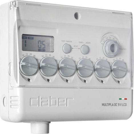 PROGRAMMATORE MULTIPLA DC 9 V LCD 8060