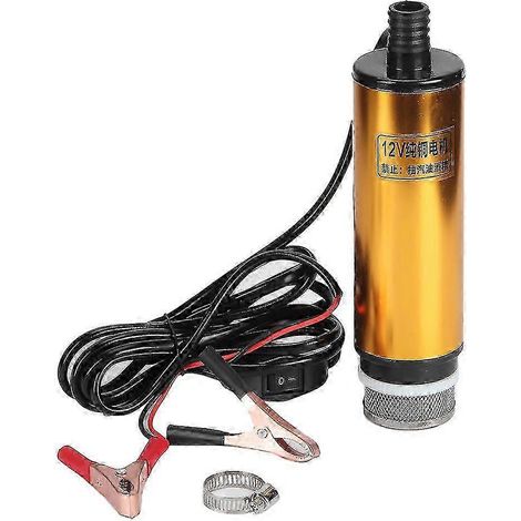 Universelle 12-V-Gleichstrom-Dieselkraftstoffpumpe (25–26 Zoll), 38 mm/1,5 Zoll, Zubehör für den Flüssigkeitstransfer im Auto (1/5)