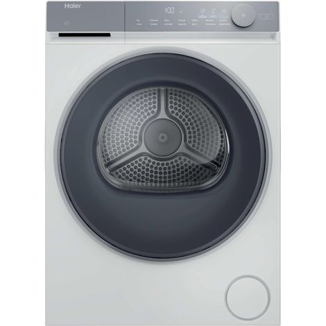 Haier HD100-C367U1 X Serie 7 Asciugatrice A Libera Installazione 10 Kg, Pompa Di Calore, Wi-Fi Smart, I-Time, Classe C, Bianco (1/5)