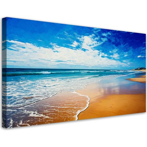 Tableau déco Mer Plage Nature Paysage 100x50 (1/5)