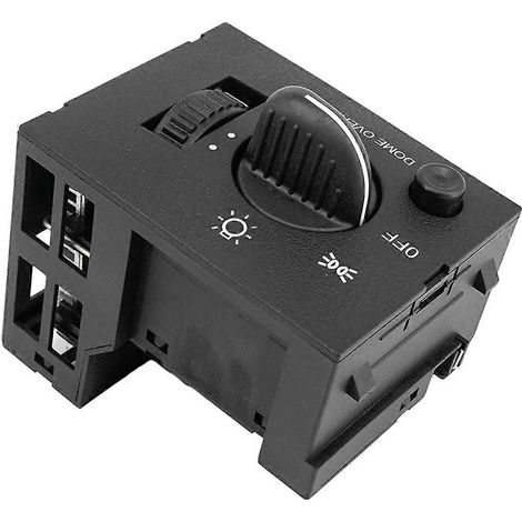 Interruptor de luces delanteras y regulador de intensidad para camionetas Chevy GMC Silverado C1500 K1500 Express de 1995 a 1999. Número de pieza: 93443101 15013005. (1/5)