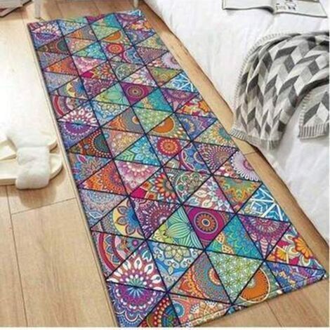 Tapis, motif unique, rapide 40 x 60 cm, idéal pour la buanderie, zone d'entrée, salle de bains, salle à manger, salon et Bureau