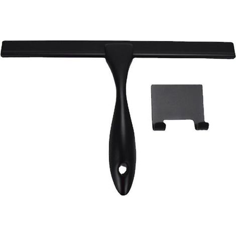 35,5 cm langer schwarzer Glasschaber mit quadratischem Haken (1/5)