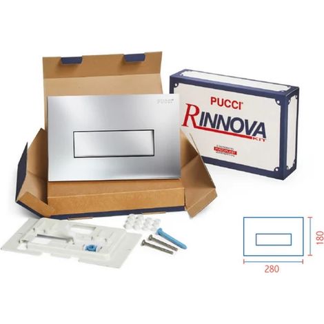 Kit Rinnova per Placche Sara dal 2011 al 2013 Pucci Cromo (1/2)