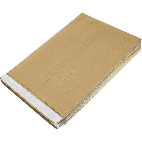 Enveloppes vintage en papier kraft kaki, 50 par paquet, format A4, idéales pour les invitations de mariage et le rangement de documents. (1/5)