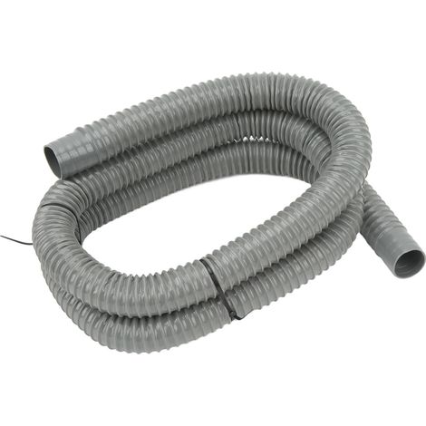 Kit de plomberie pour tuyau de pompe de cale, raccord traversant de coque, tuyau PVC de 1‑1/8 po de diamètre et 6 pi, 2 colliers de serrage pour bateau (1/5)