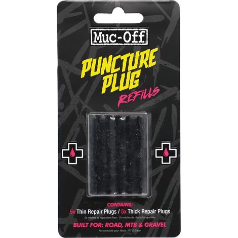 Recharge de mèches - Muc-Off - TU - Noir - Réparation tubeless - Adulte