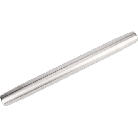 Rouleau à pâtisserie en acier inoxydable, outil de cuisson et de pâtisserie, pour les boulangers, les biscuits et les pâtisseries (1/5)
