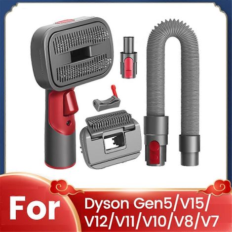 2-in-1-Staubsaugerbürste für Hundehaare, ideal für Fellpflege und Fellwechsel. (1/5)