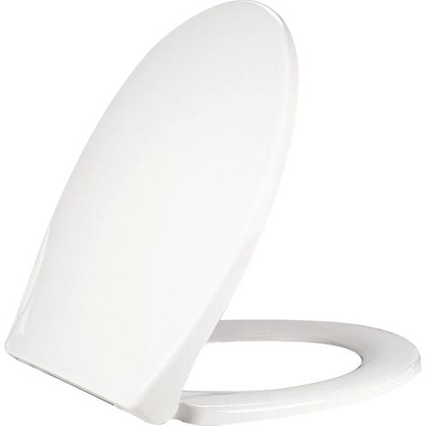 Universeller WC-Sitz Q+ aus Thermoplastik mit sanfter Schließung und Quick Release (1/5)