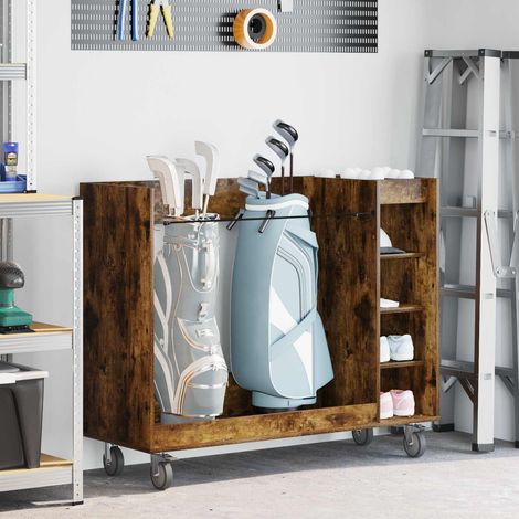 Golf Schrank Mit Rad Uni Geräucherte Eiche 120 x 45 x 98 cm