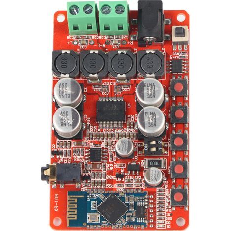 SUNXURY TDA7492P 50W 2 Dual Channel Wireless Bluetooth Audio Receiver Amplifier Board Module J3J7