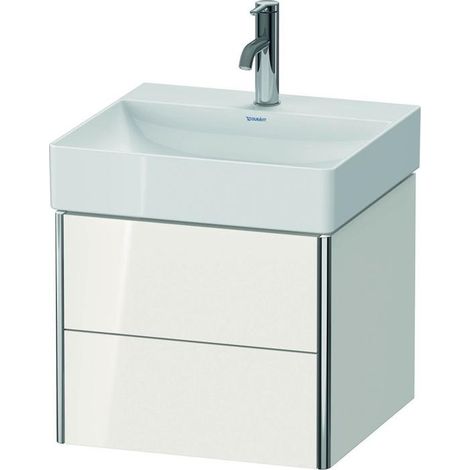DU WTU XSquare wandhängend,397x484x460mm 2Schubkästen,weiß hgl (1/5)