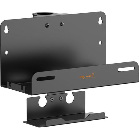 Support pour Lecteur multimédia – HZ53L - Montage sur Support TV avec Tube de 35 mm - Étagère pour multiprise - Support pour boîte de Streaming - Box TV IP - Consoles de Jeu - Accessoires TV (1/5)