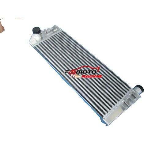 Intercooler, Construction en aluminium, Taille du noyau 244mm x 635mm x 60mm, Taille totale 302mm x 795mm x 110mm, Entrée/Sortie 50mm, Compatible avec Renault Megane 225 Turbo (1/5)
