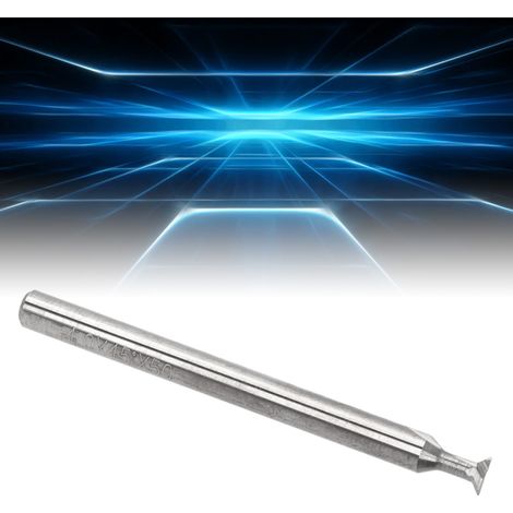 4-mm-Schwalbenschwanzfräser, Vollhartmetallfräser für Schwalbenschwanznuten, 4 x 45° x 50 mm (1/5)