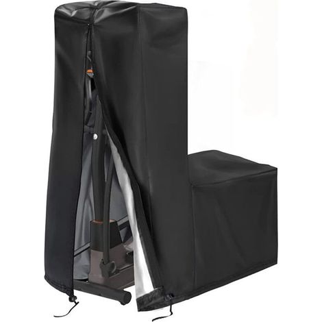 Housse Velo Elliptique Extérieur/Intérieur Imperméable Accessoire Bache Protection Intégral 181x74x165cm Couverture Cross trainer (1/5)