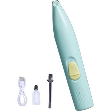 Sèche-cheveux électrique rechargeable pour le pelage et les pattes des animaux, pour un séchage ciblé après le bain.-AquaForge