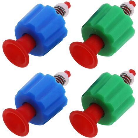 BUNTHAUS Lot de 4 soupapes de décharge de sécurité pour sac à dos 3 L/5 L/8 L