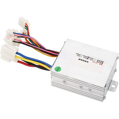 Umbausatz für Elektrofahrräder mit Drehgasgriff, 36V 500W Bürstenregler und Lithium-Batterie (1/5)