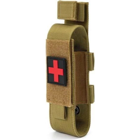 Sac De Garrot D'extérieur, Sac Suspendu Portable De Survie en Plein Air, Ciseaux De Premiers Secours, Pochette D'accessoires, Sac À (1/4)