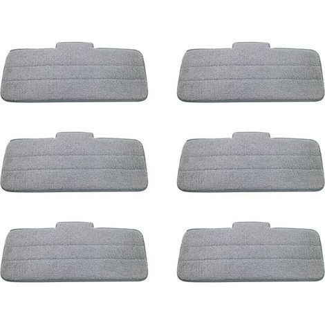 6-teiliges Set für Deerma TB900 und Mijia Wischmopps mit Wassersprüher, 360° drehbarem Reinigungskopf und Carbonfaser- sowie Holzgewebe. – Crezuo