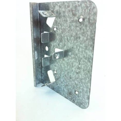 GRE – Platine courbée PU – Fixation pour bois dur – Pour chantiers humides – Vissage rapide en série (1/2)
