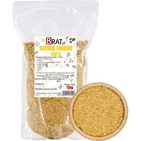 Goldener Leinsamen 1 kg (1/4)