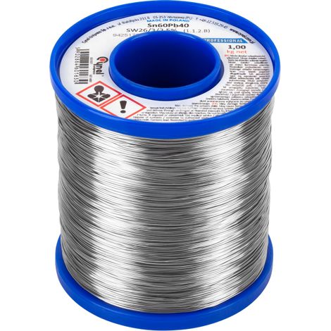 Cynel Cyna Cynel soudure argenté 0,9 mm 1 kg