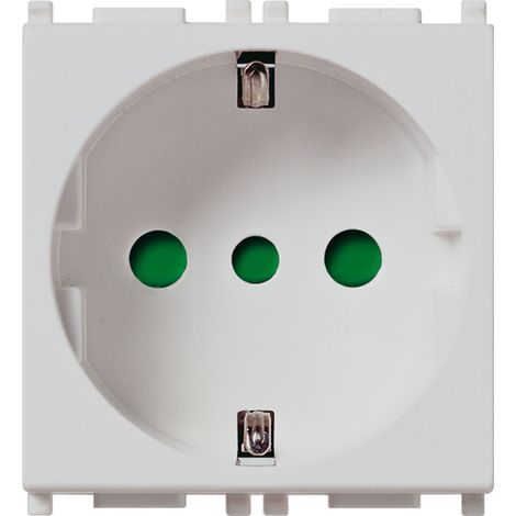 VIMAR - 14209.SL 2P+E 16A P30 Silbersteckdose