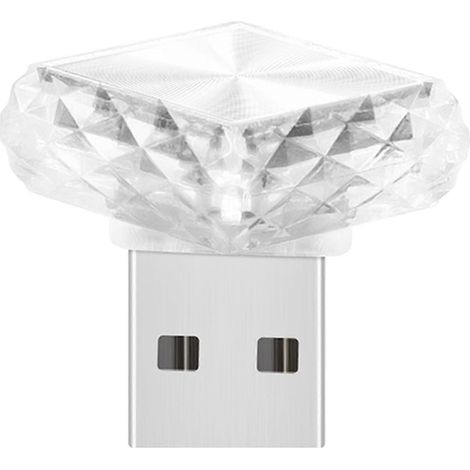LED-Innenraumleuchte mit USB-Anschluss und Touch-Steuerung, 6 Farben und 4 Modi für Fahrzeug, Innenraum und mehr